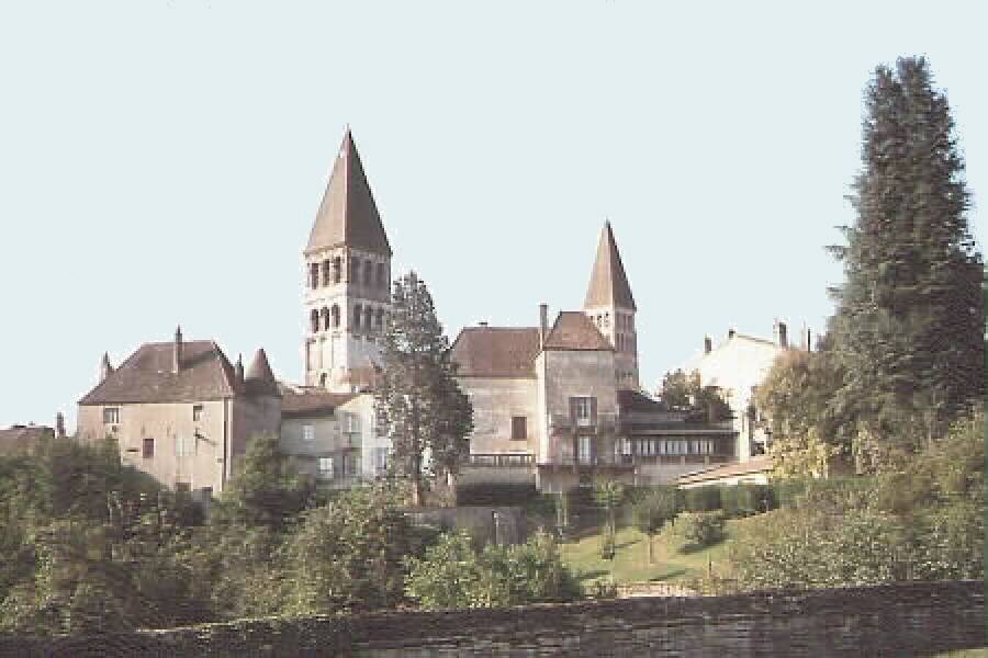 L'Abbaye vue du nordThe abbey from North